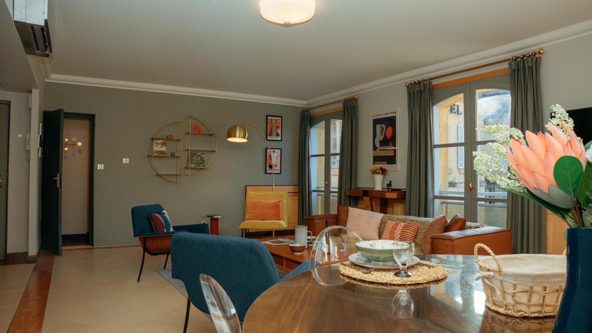Superbe Appartement 132M2, Classe 5 Etoiles, Sarlat Centre Zewnętrze zdjęcie